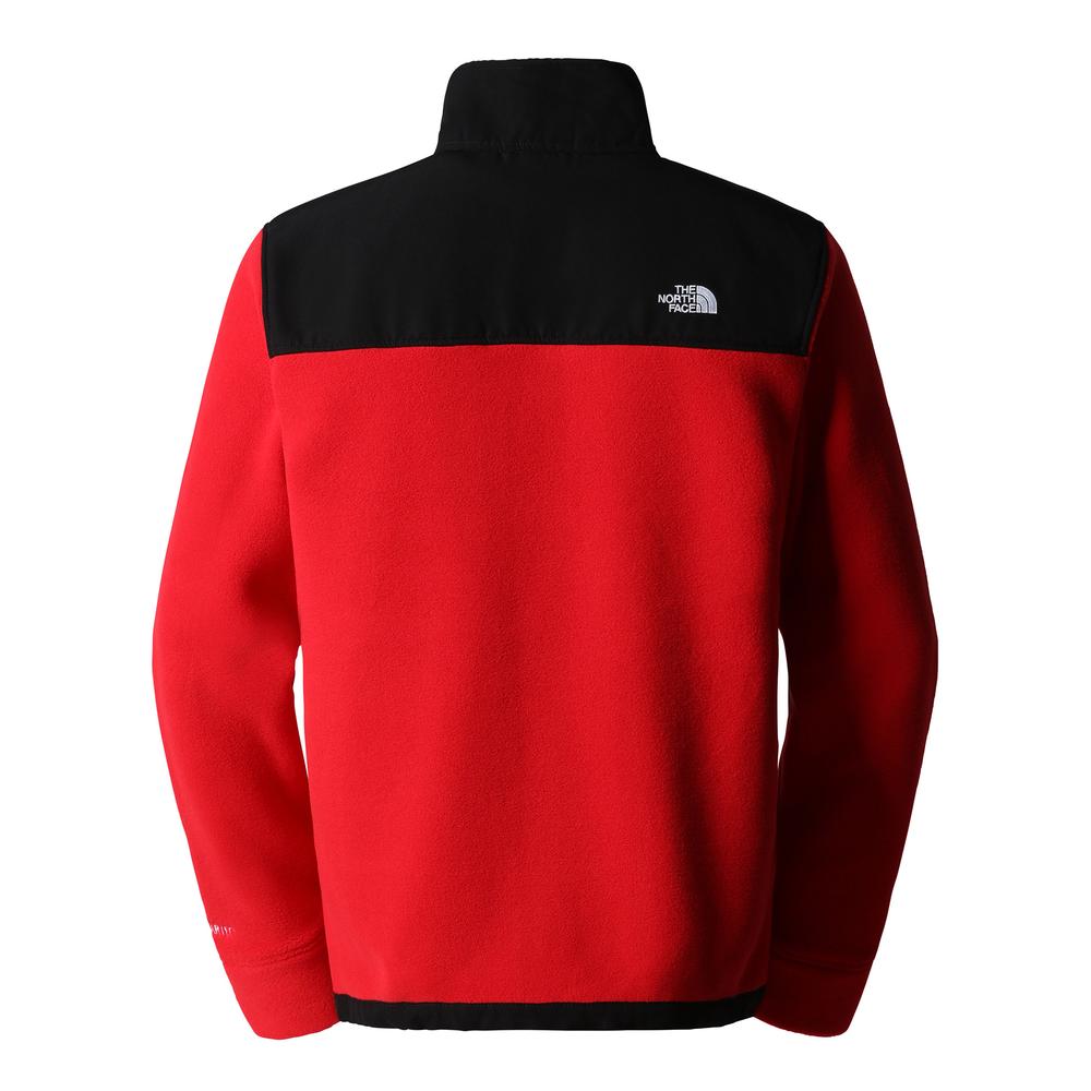 Bluza The North Face Polartec Alpine 200 0A7WWLKZ31 - czerwono-czarna