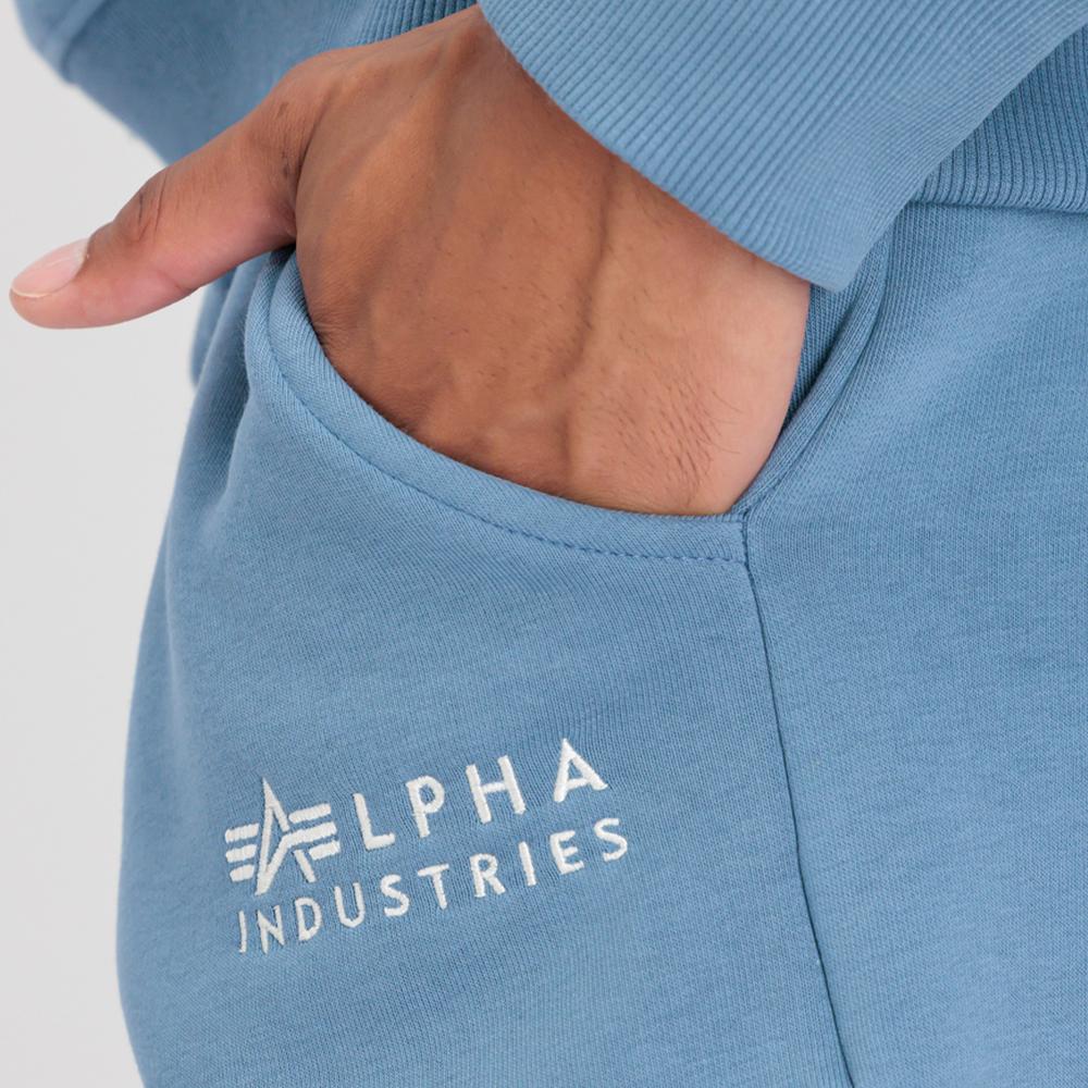 Spodnie Alpha Industries Organics EMB Jogger 118365671 - niebieskie