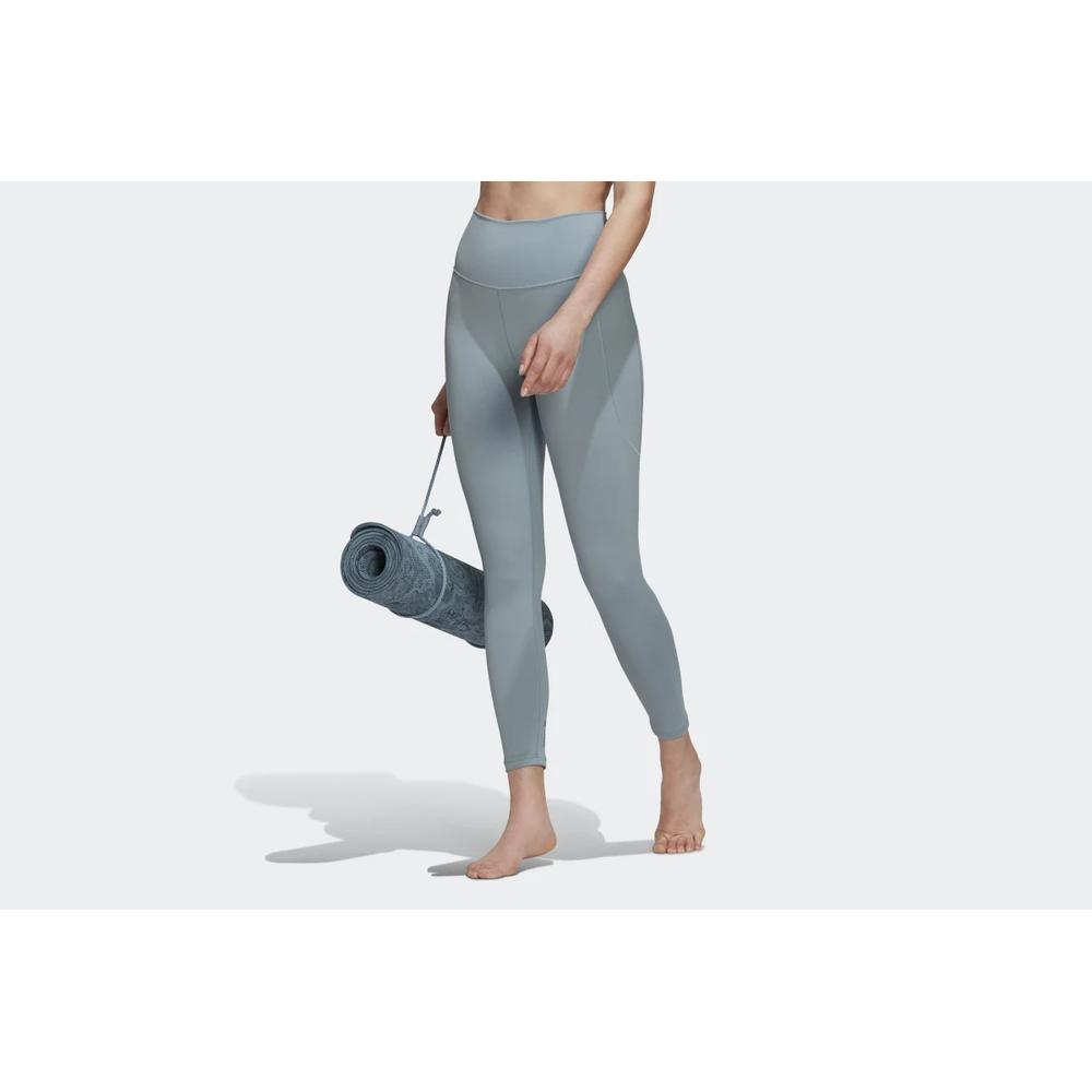 Legginsy adidas Yoga Studio 7/8 HC6639 - szare