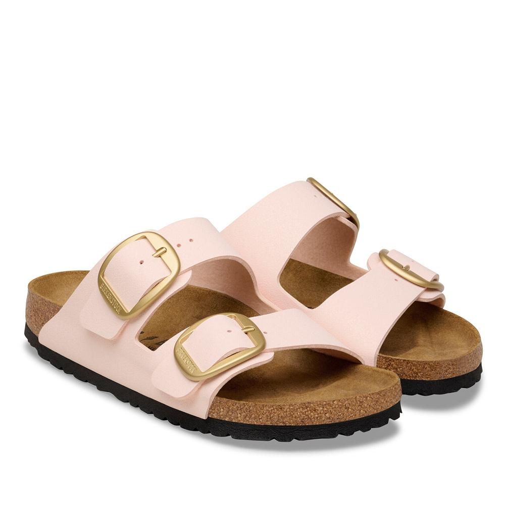 Klapki damskie Birkenstock Arizona Big Buckle 1031566 - różowe