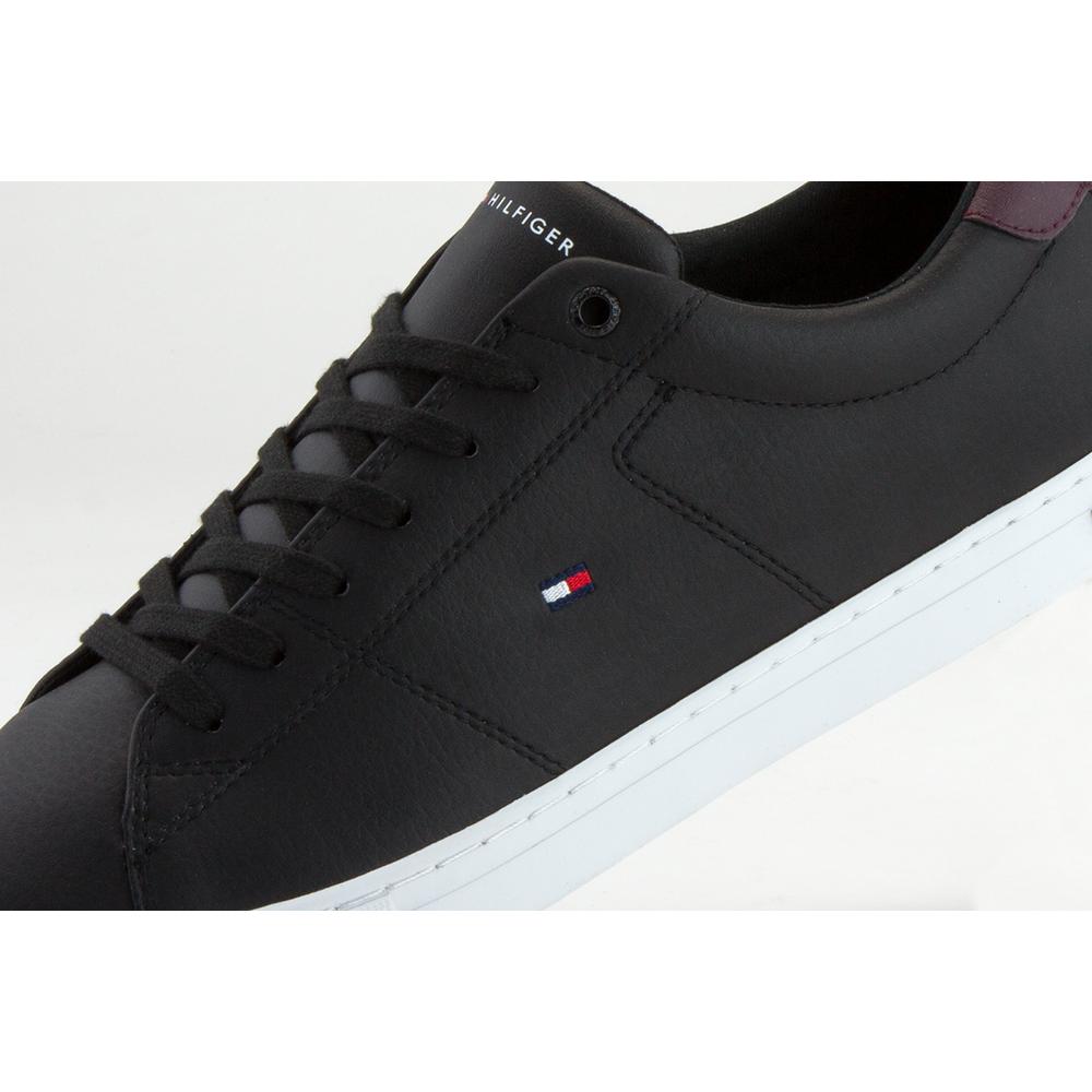 TOMMY HILFIGER ESSENTIAL LEATHER LOW-TOP > THFM0FM02977-BDS