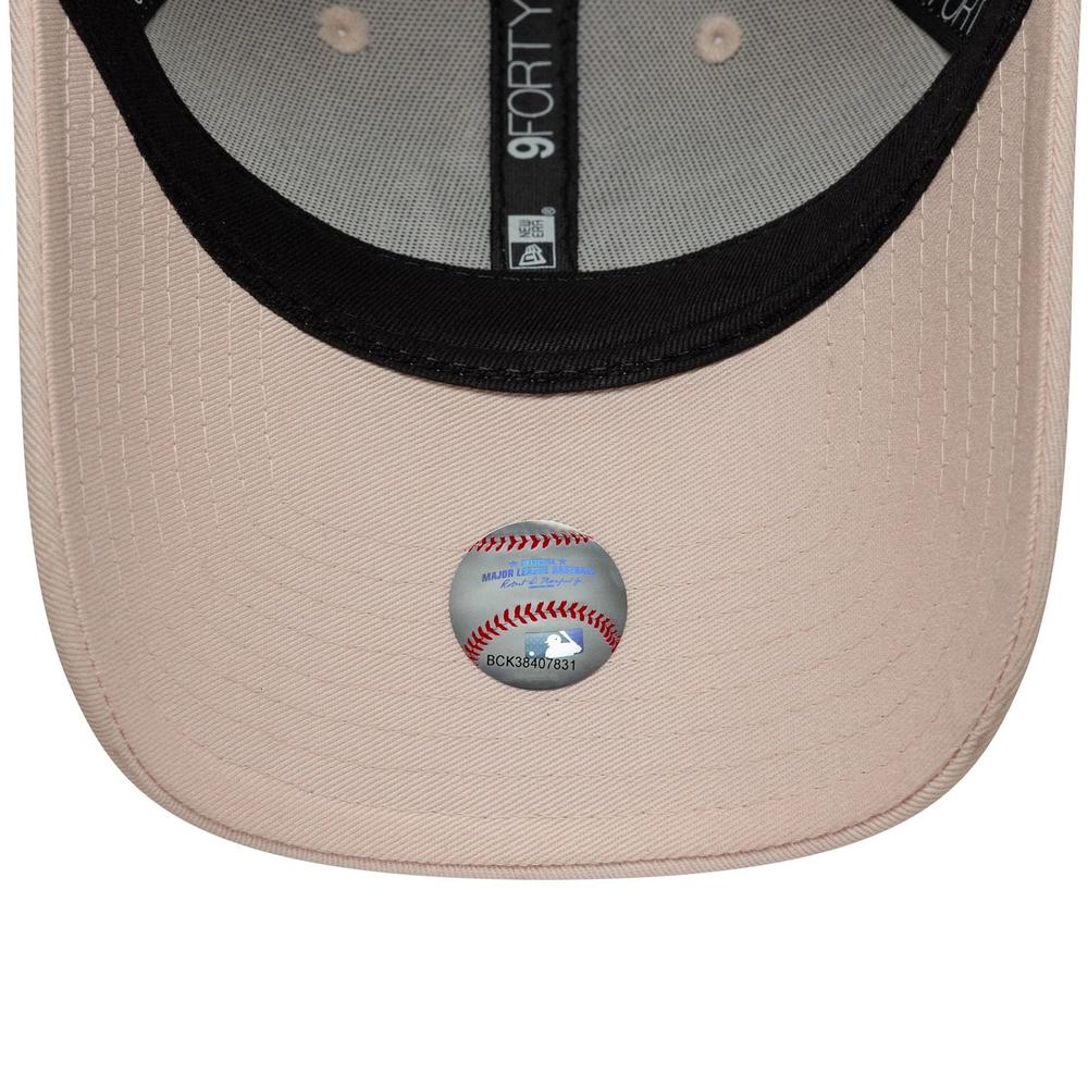 Czapka damska New Era New York Yankees MLB 9FORTY 60771738 - beżowa