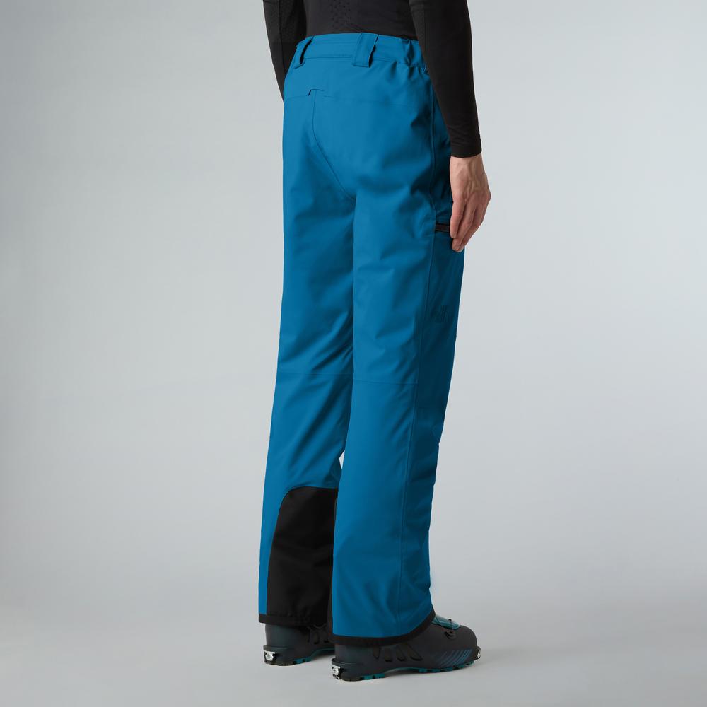 Spodnie męskie The North Face Chakal 0A87Y7BOM1 - niebieskie