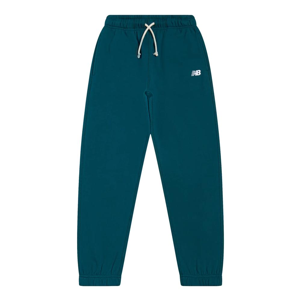 Spodnie dziecięce New Balance LAKB0060AAV - zielone