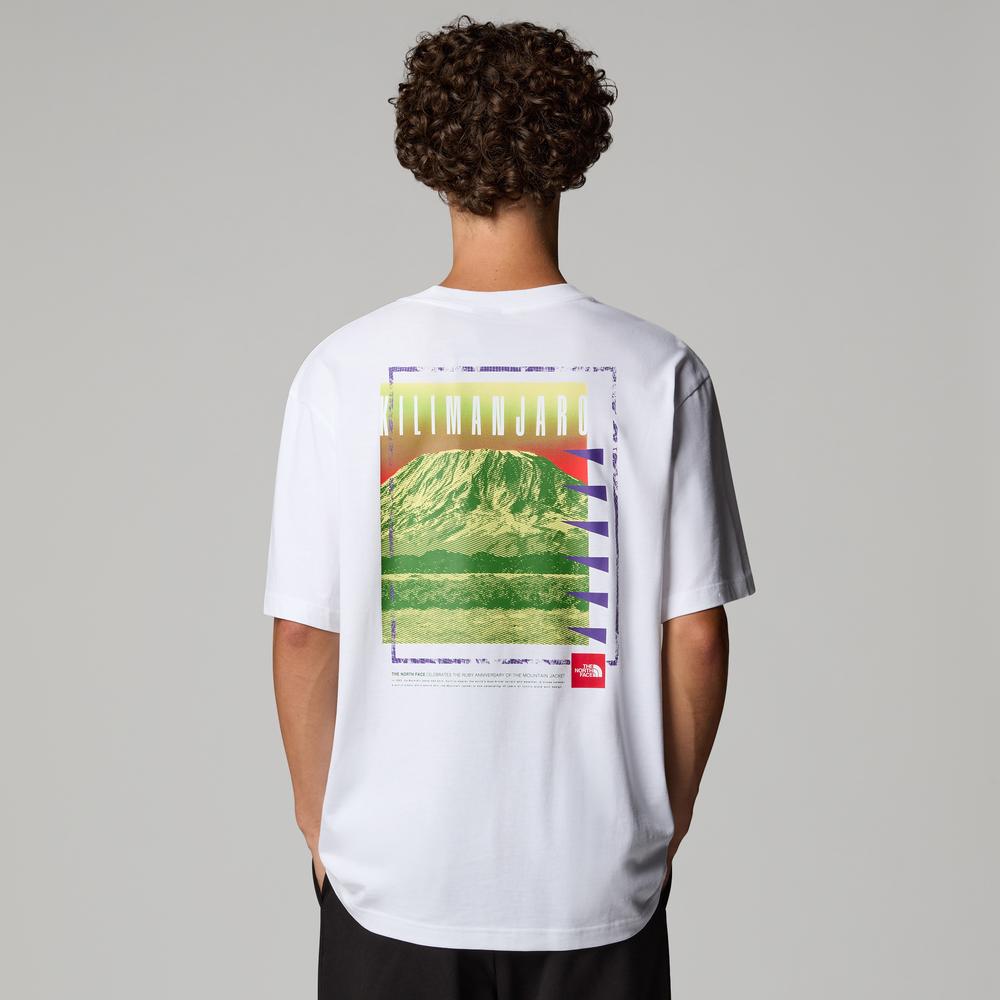 Koszulka unisex The North Face AXYS 0A8C1RFN41 - biała