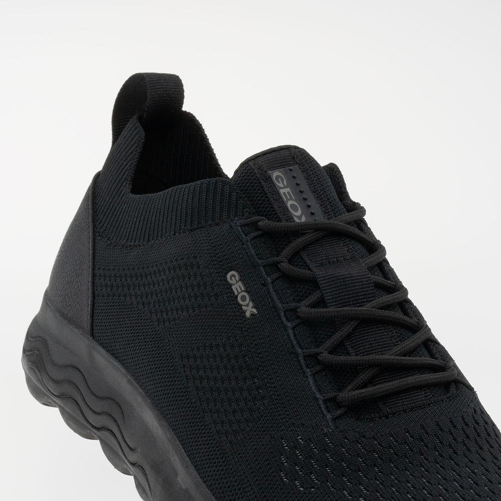 Buty Geox Spherica U15BYA0006KC9997 - czarne