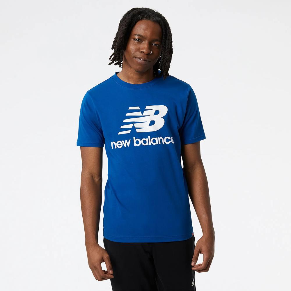 Koszulka New Balance MT01575BGV - niebieska