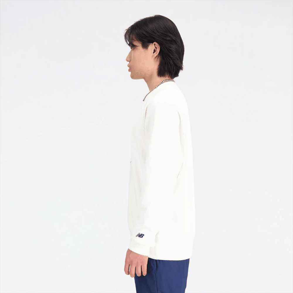Bluza New Balance MT33506SST - biała
