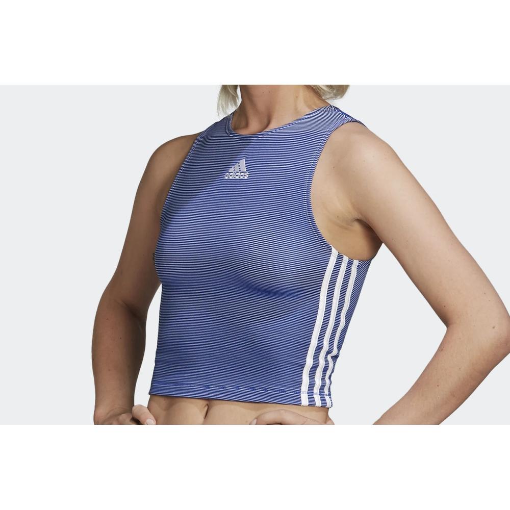 ADIDAS ZIPPABLE RIBBED TANK TOP > FS6144