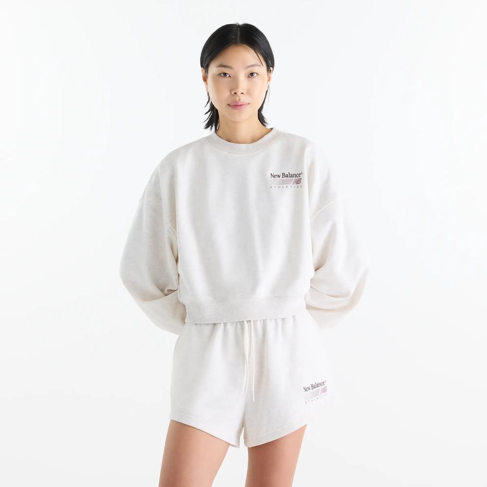Bluza damska New Balance WT62X7T4LIT - biała