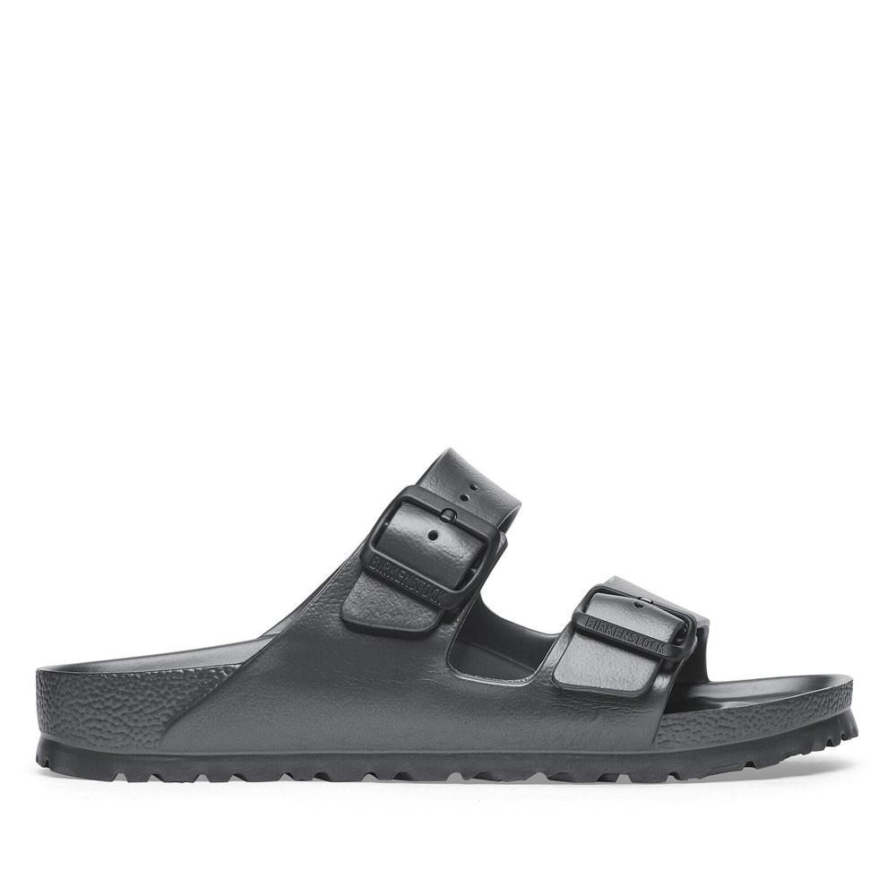 Klapki męskie Birkenstock Arizona Eva 1001497 - szare