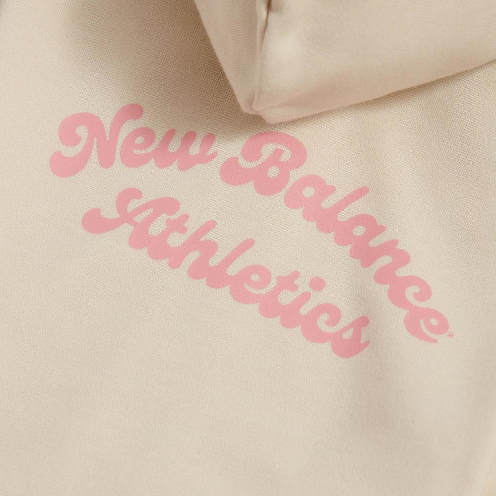 Bluza dziecięca New Balance YT61P93CLIN - beżowa