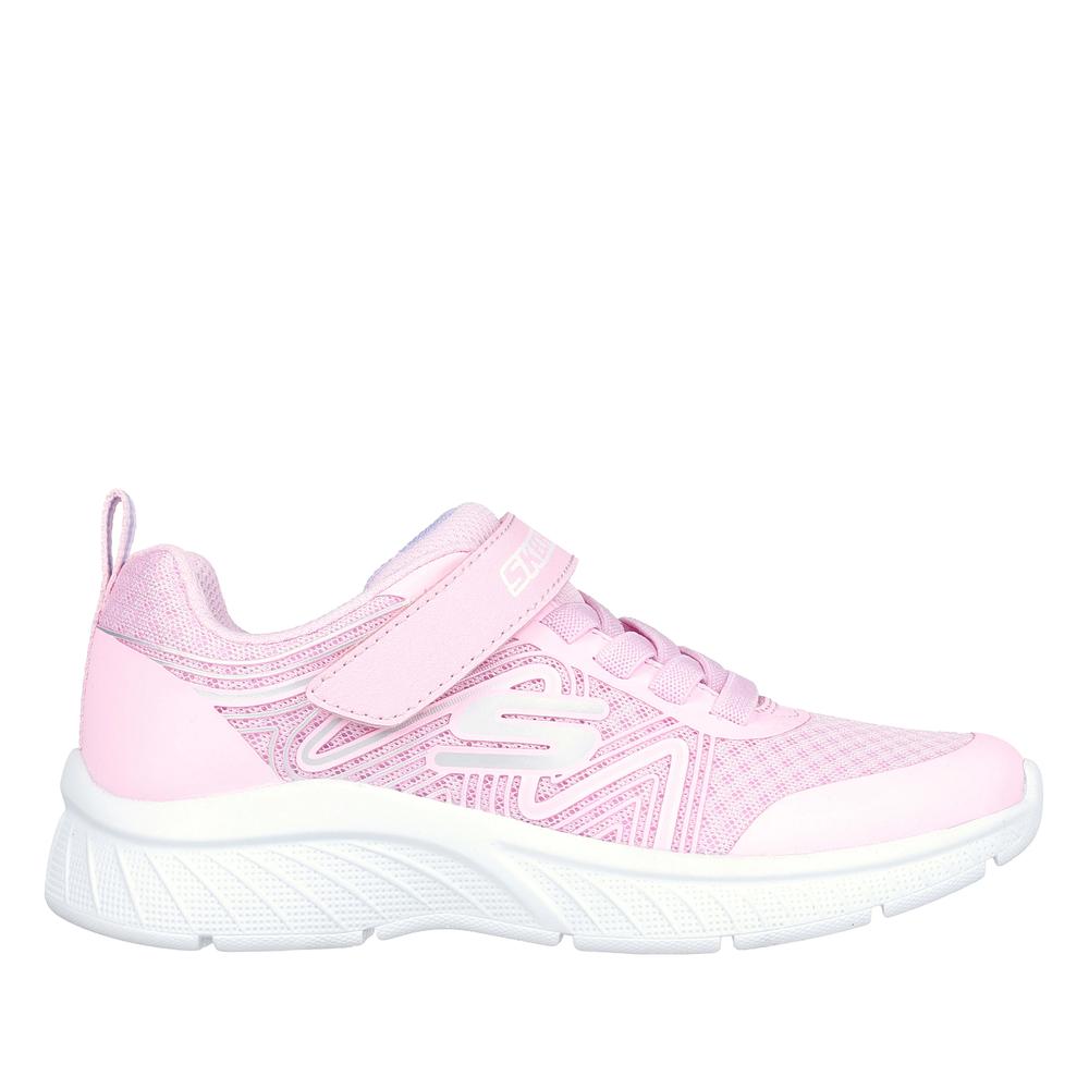 Buty dziecięce Skechers Microspec Plus Swirl Sweet 303535LLTPK - różowe