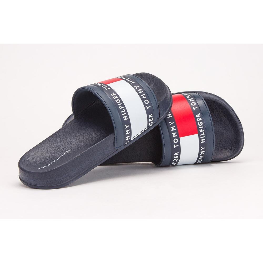 TOMMY HILFIGER FLAG POOL SLIDE > T3B0-30758-0905800