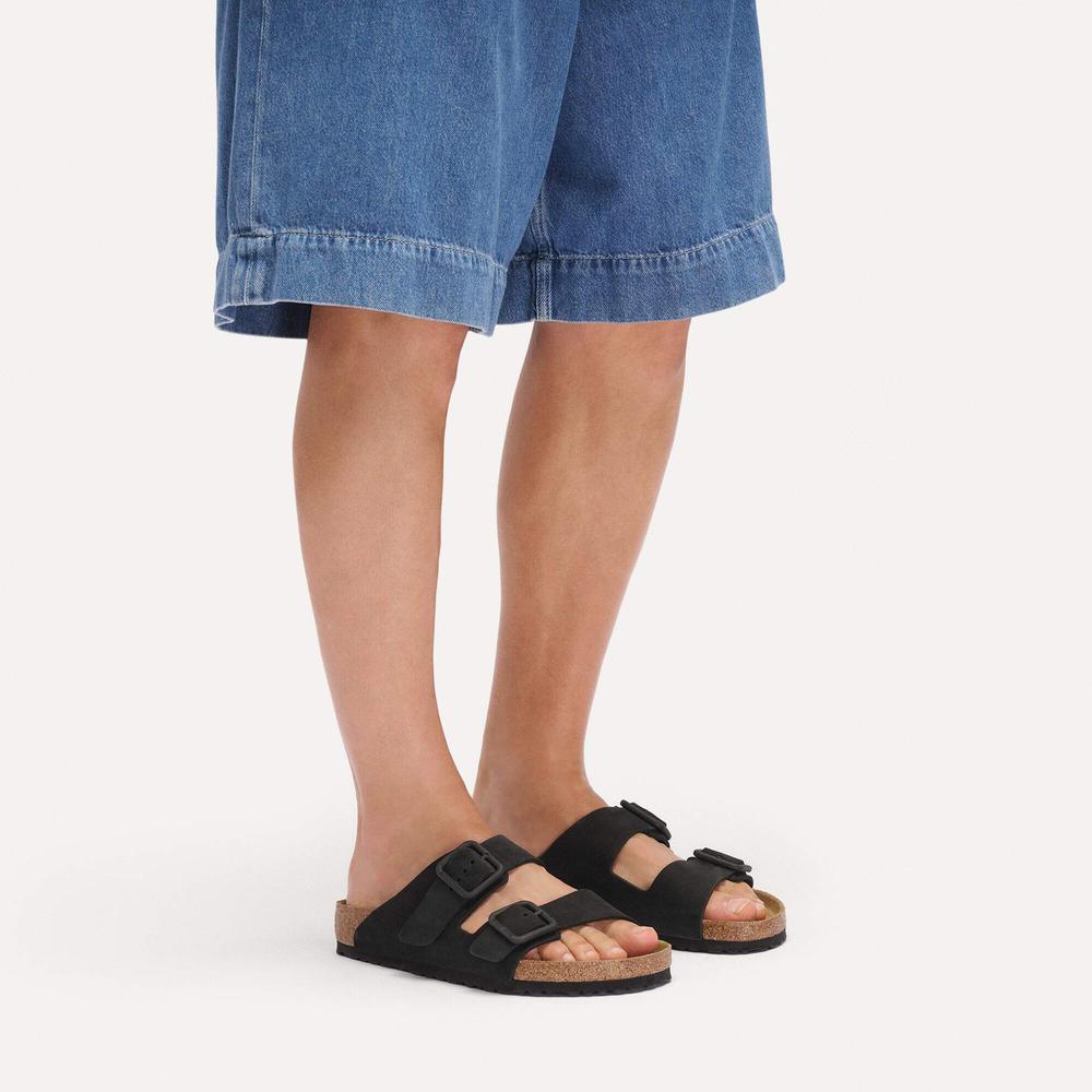 Klapki damskie Birkenstock Arizona Wire Buckle 1031697 - czarne