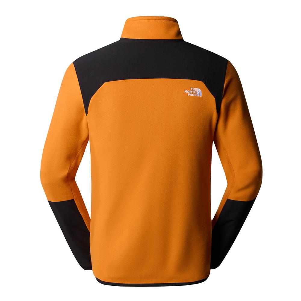 Bluza The North Face Glacier Pro 0A5IHSRMI1 - pomarańczowo-czarna