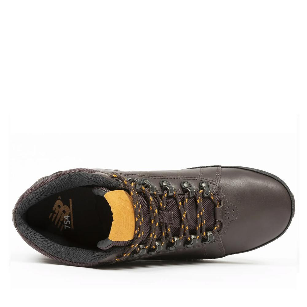 Buty New Balance  H754BY - brązowe
