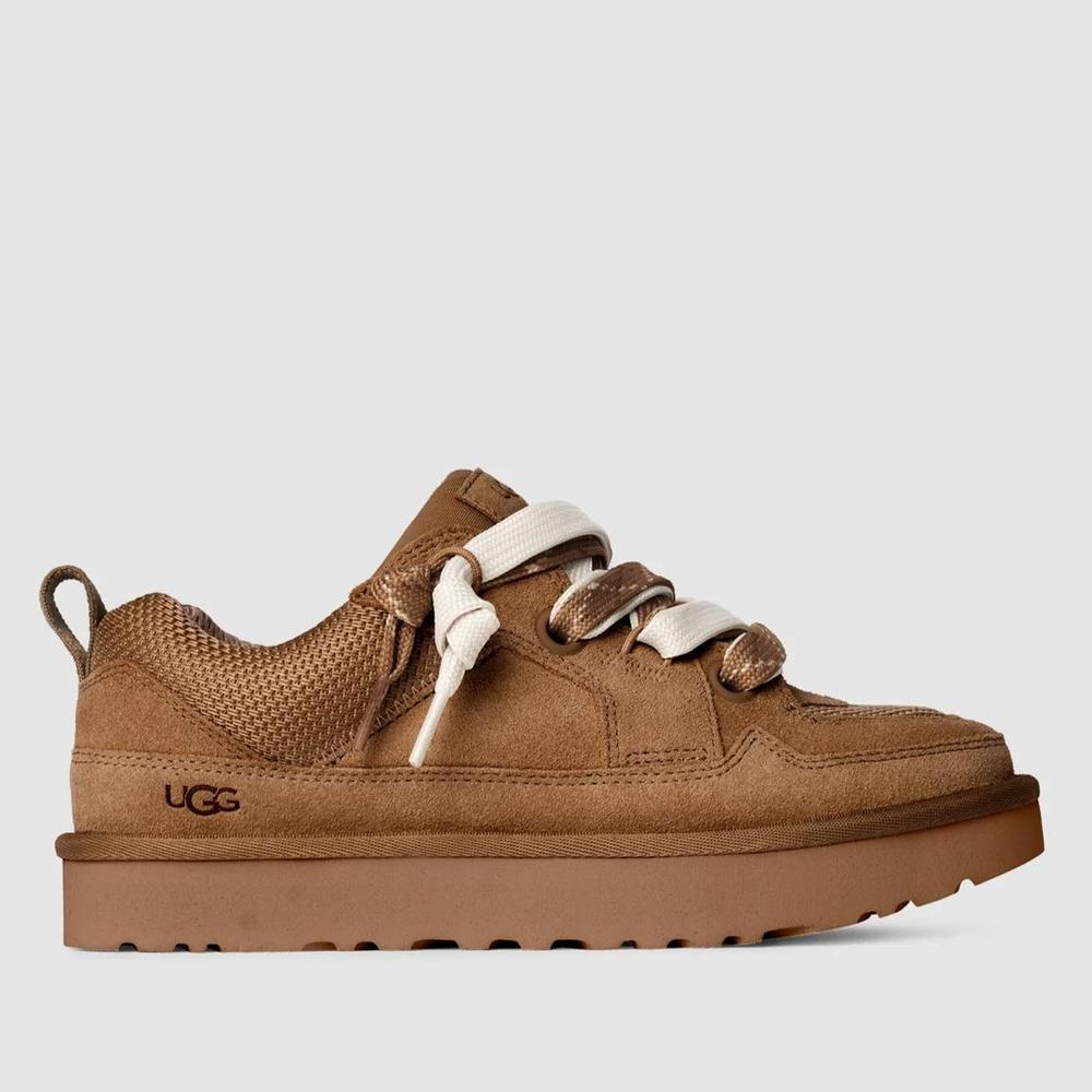 Buty damskie Ugg Lo Lowmel Sneaker 1168890-CHE - brązowe