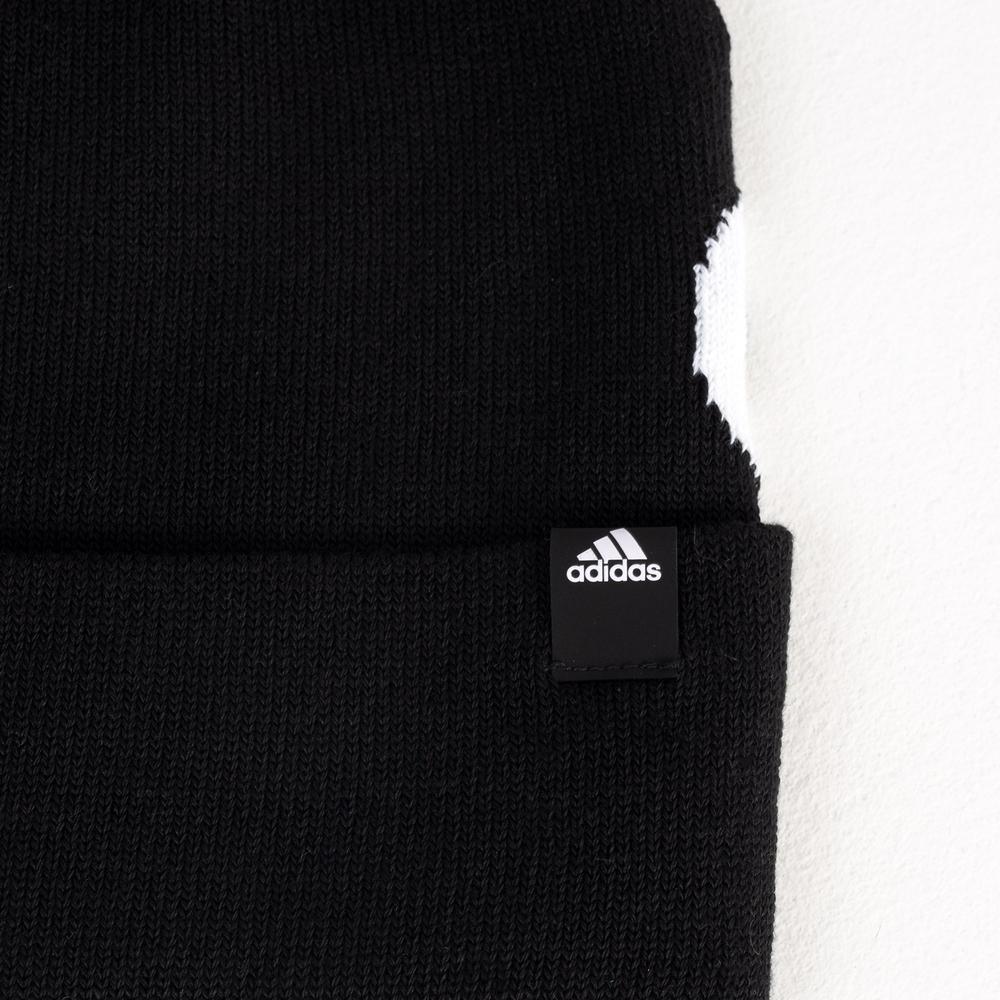 Czapka adidas Sportswear Pompom Beanie H32425 - czarne