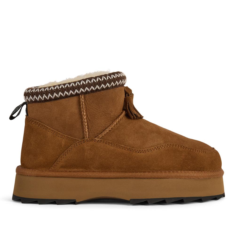 Buty damskie Emu Australia Mim W13335CHES - brązowe
