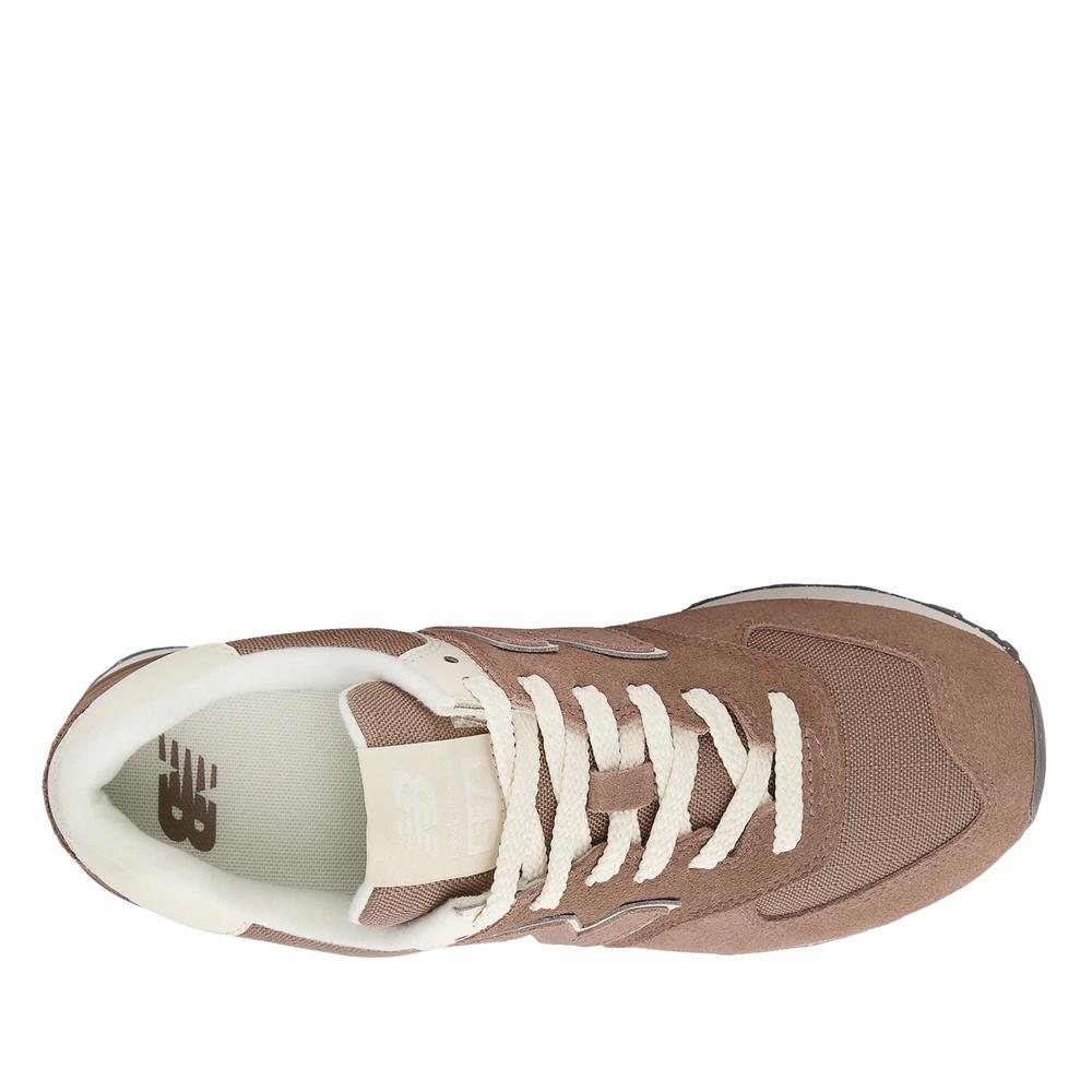 Buty damskie New Balance WL574RTS - brązowe