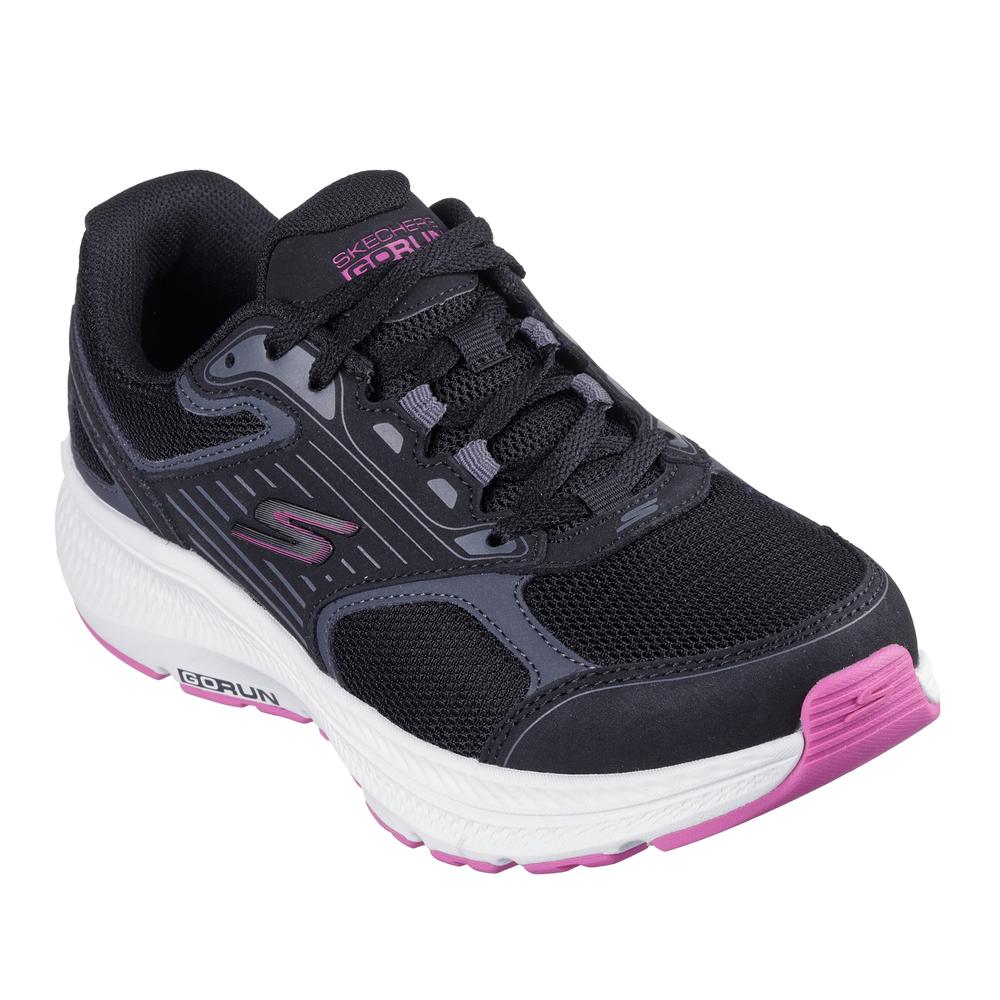Buty damskie Skechers Go Run Consistent 2.0 Advantage 128606BKFS - czarne