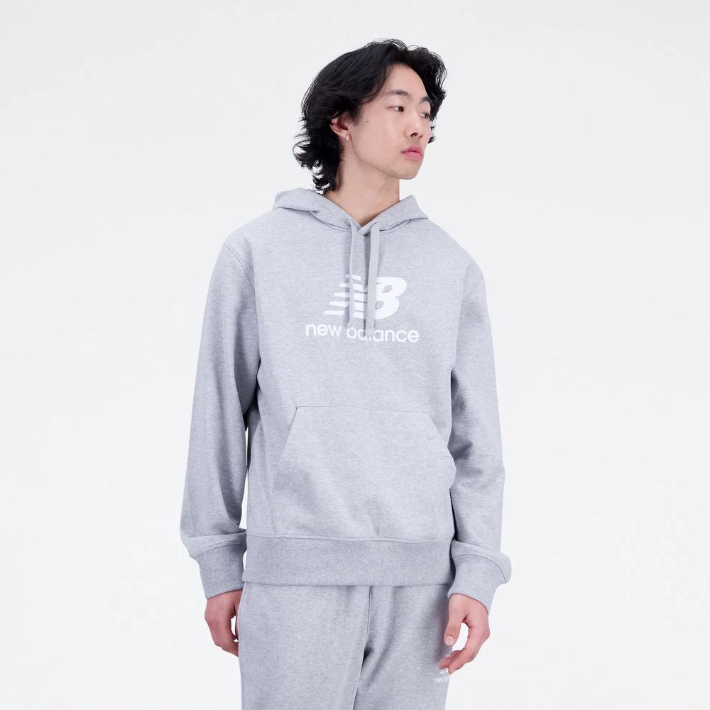 Bluza New Balance MT31537AG - szara