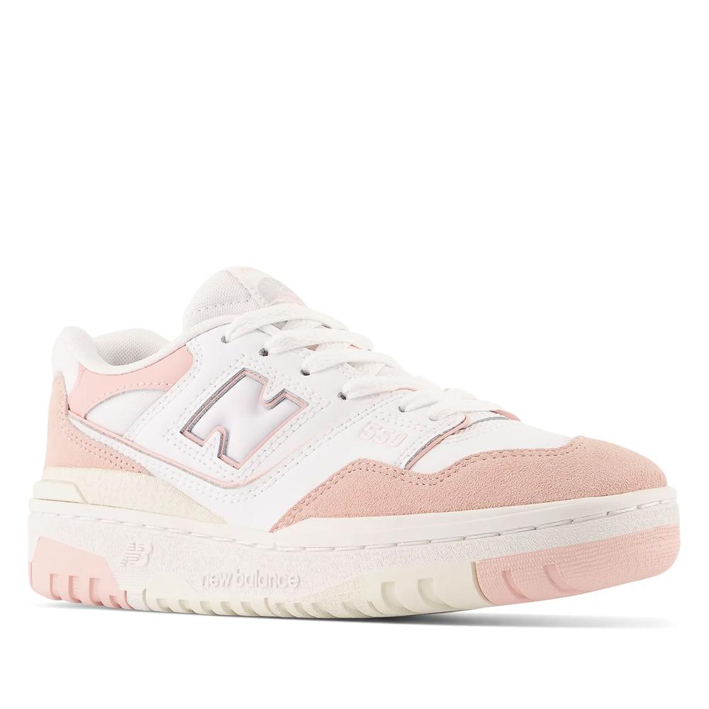 Buty New Balance GSB550CD - biało-różowe