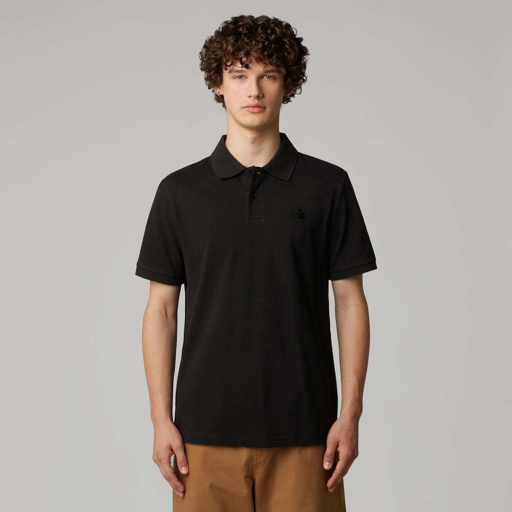 Koszulka męska The North Face Essential Regular Polo 0A8C1PJK31 - czarna
