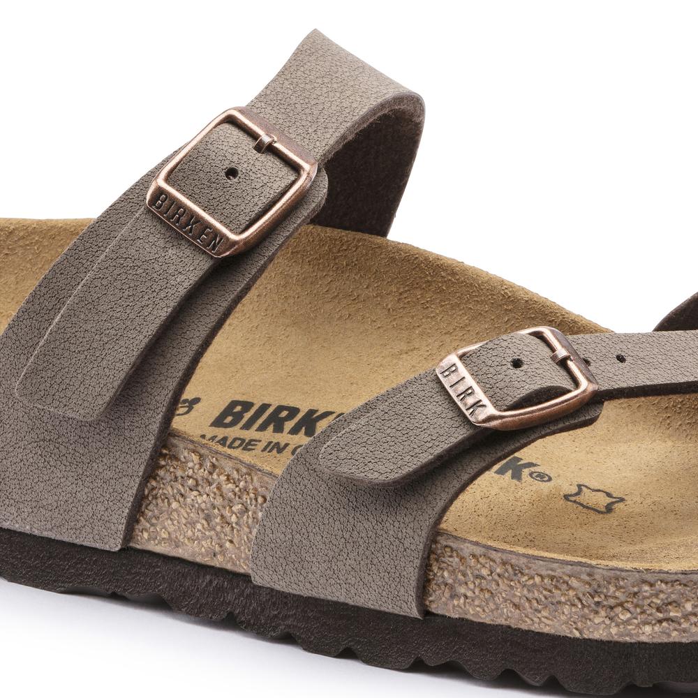 Klapki damskie Birkenstock Mayari 71063 - brązowe