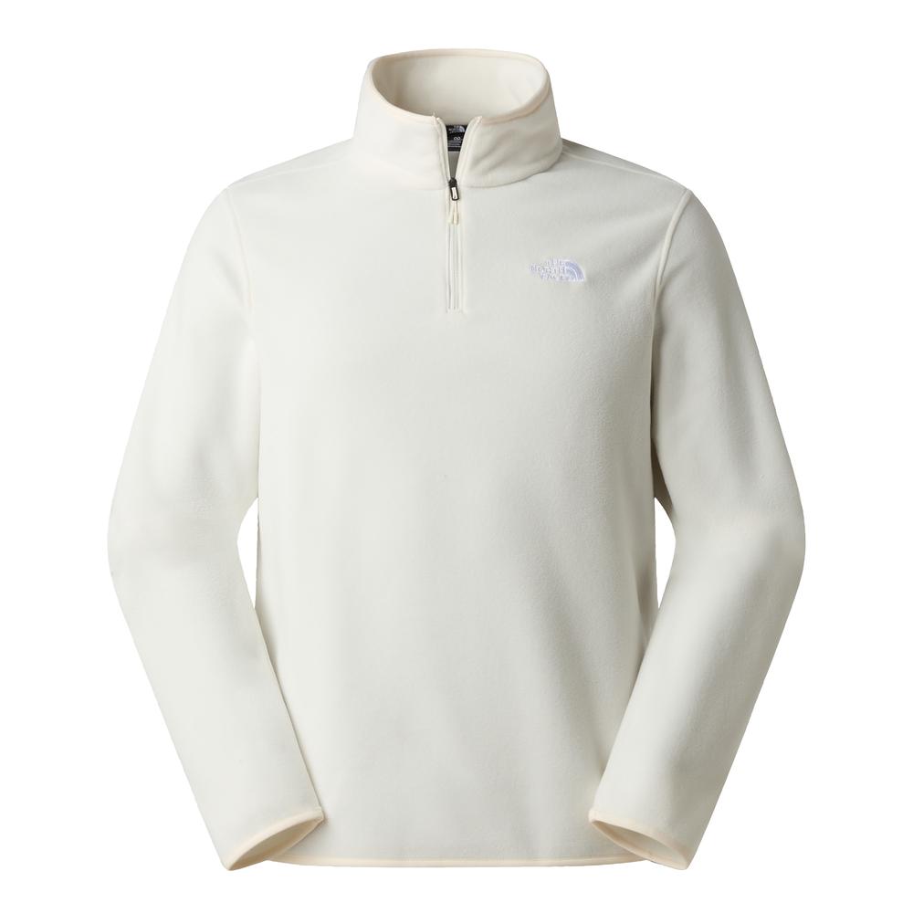 Bluza męska The North Face Glacier 1/4 Zip Fleece 0A8D0QQLI1 - biała
