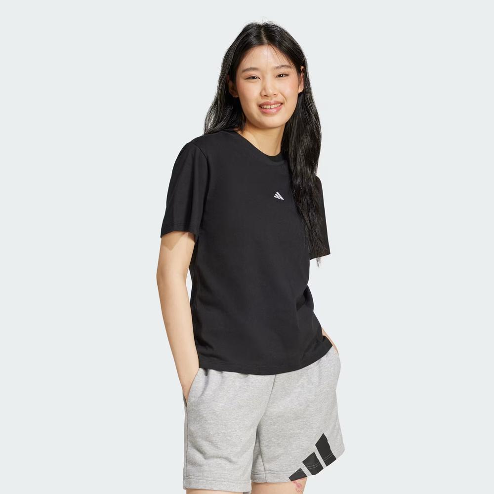Koszulka damska adidas Sportswear Essentials Small Logo JC5943 - czarna