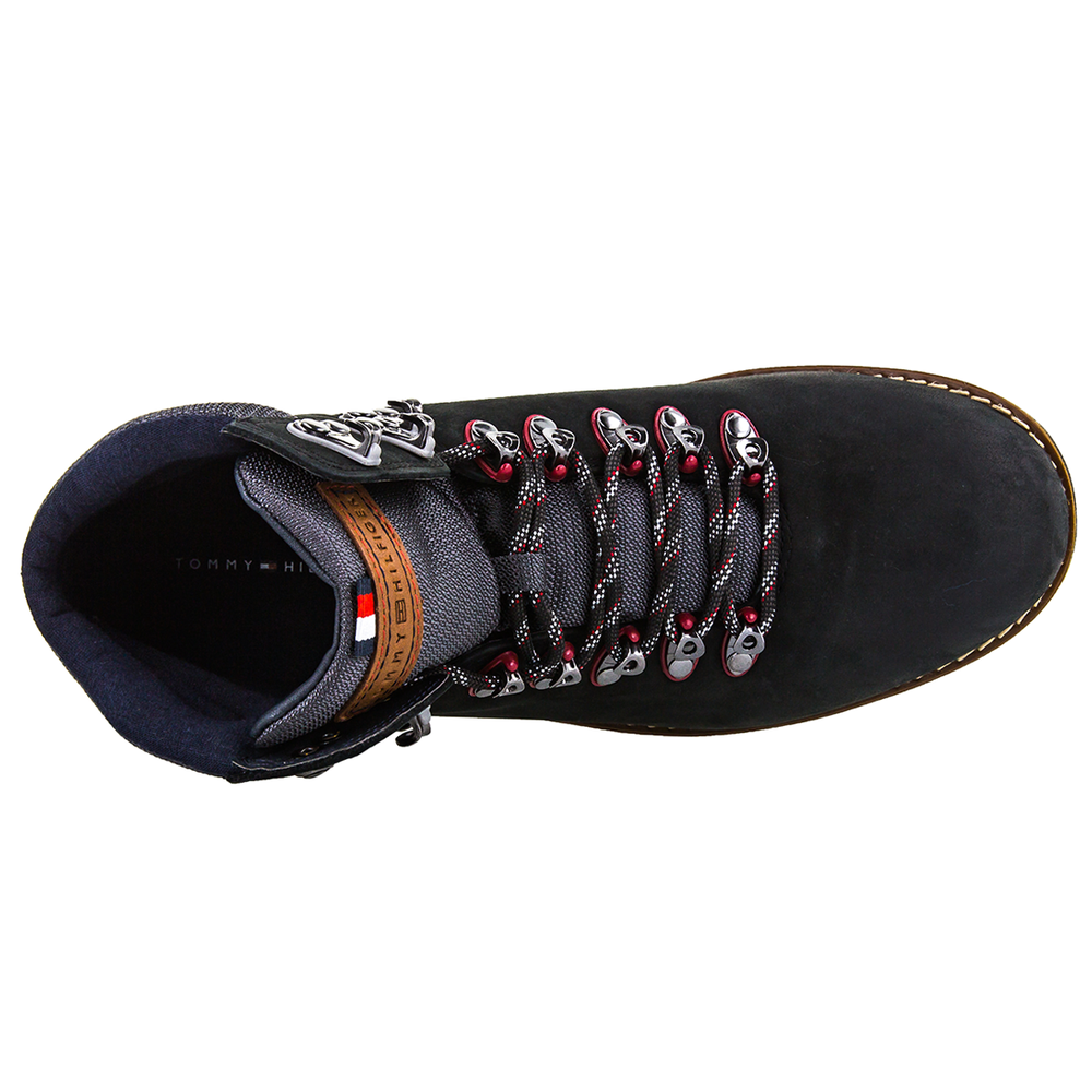 TOMMY HILFIGER OUTDOOR HIKING DETAIL BOOT > FM0FM01755-990