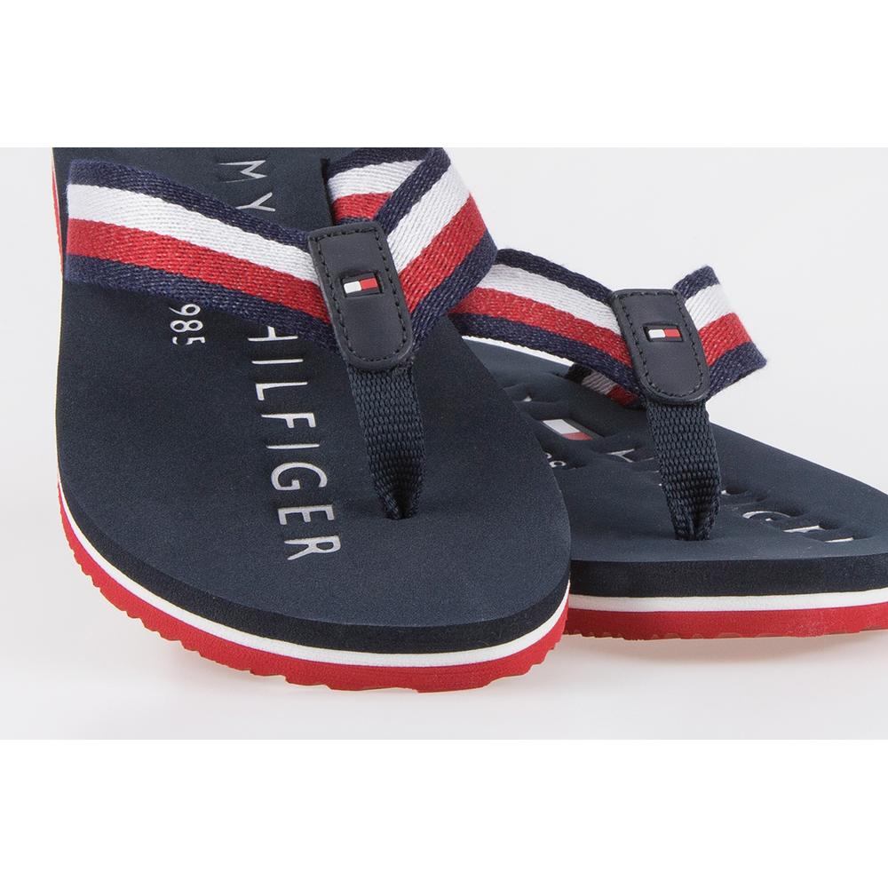 Tommy Hilfiger Sparkle Signature Flip-Flops > FW0FW05667-DW5