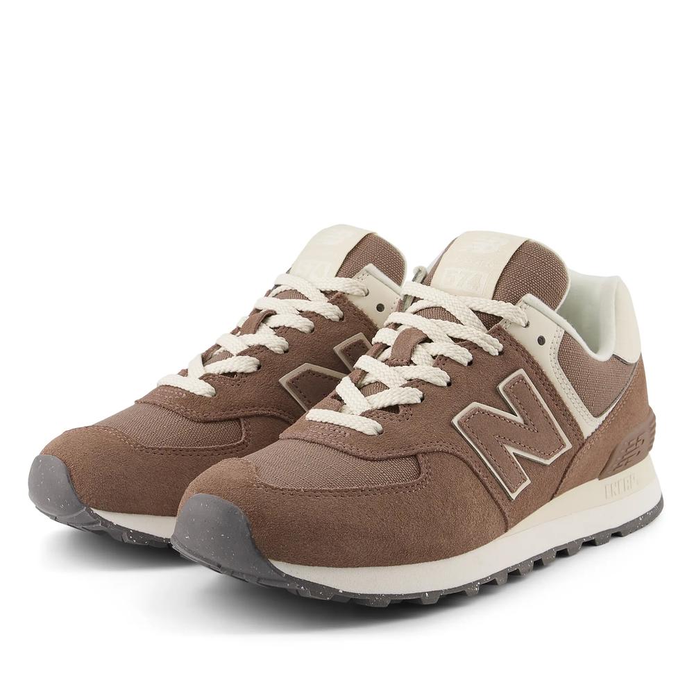 Buty damskie New Balance WL574RTS - brązowe