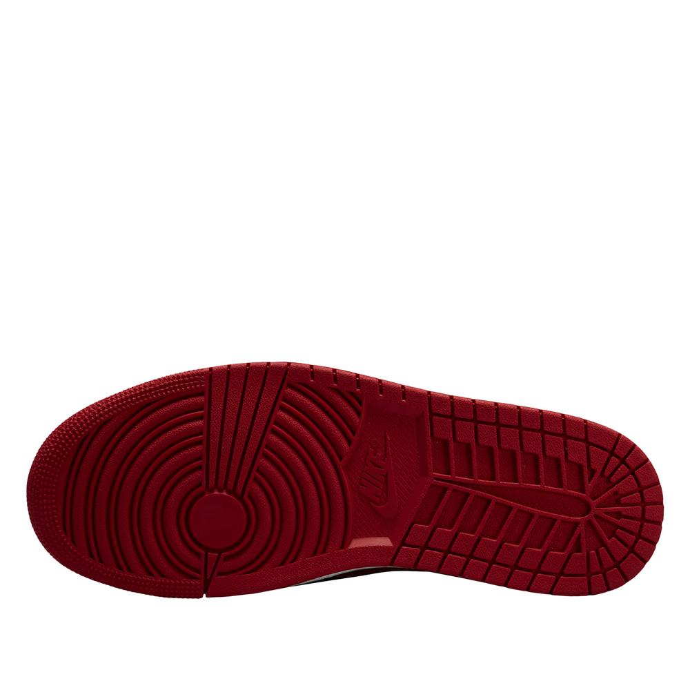 Buty męskie Air Jordan 1 MID 554724-660 - czerwono-czarne