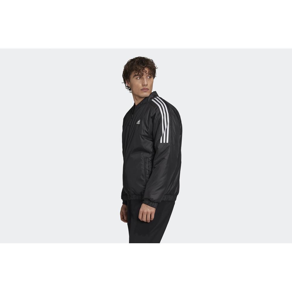 Kurtka adidas Essentials Insulated Bomber Jacket GH4577 męska, czarna