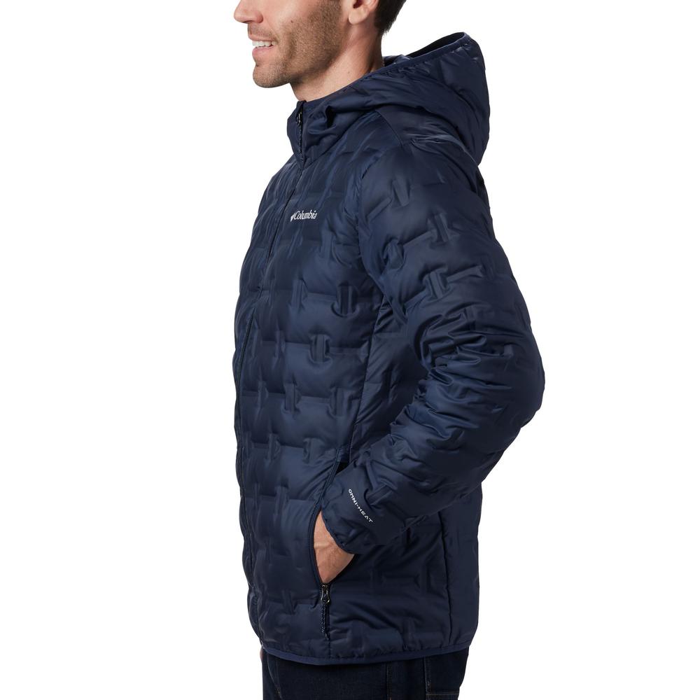 Kurtka Columbia Delta Ridge Down Hooded 1875892464 - granatowa