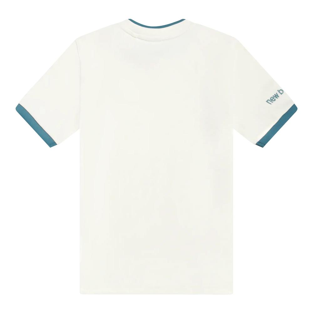 Koszulka dziecięca New Balance YT61B802SST - biała