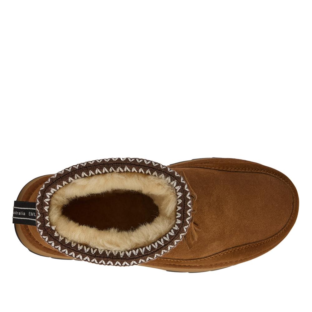 Buty damskie Emu Australia Mim W13335CHES - brązowe