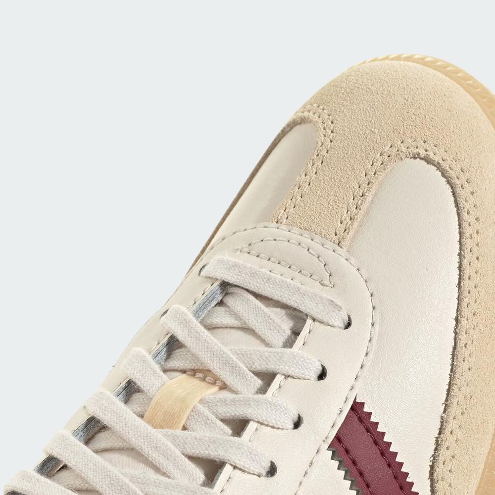 Buty młodzieżowe adidas Originals Samba OG J JQ8554 - beżowe