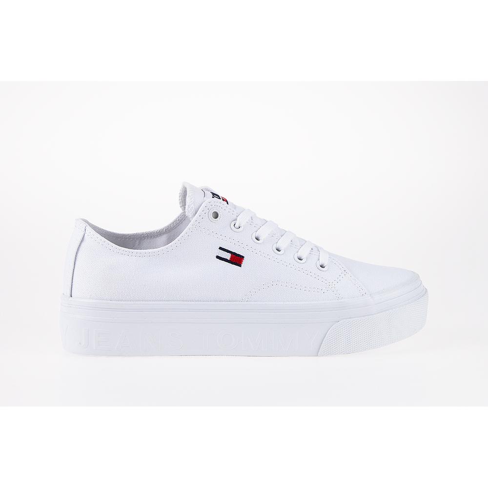 Tommy Jeans Vulcanised Flatform Trainers > EN0EN01371-YBR