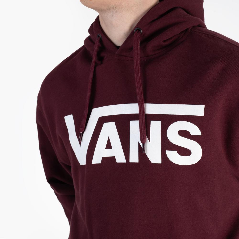 Bluza Vans Classic Pullover VN000HNXK1O1 - bordowa