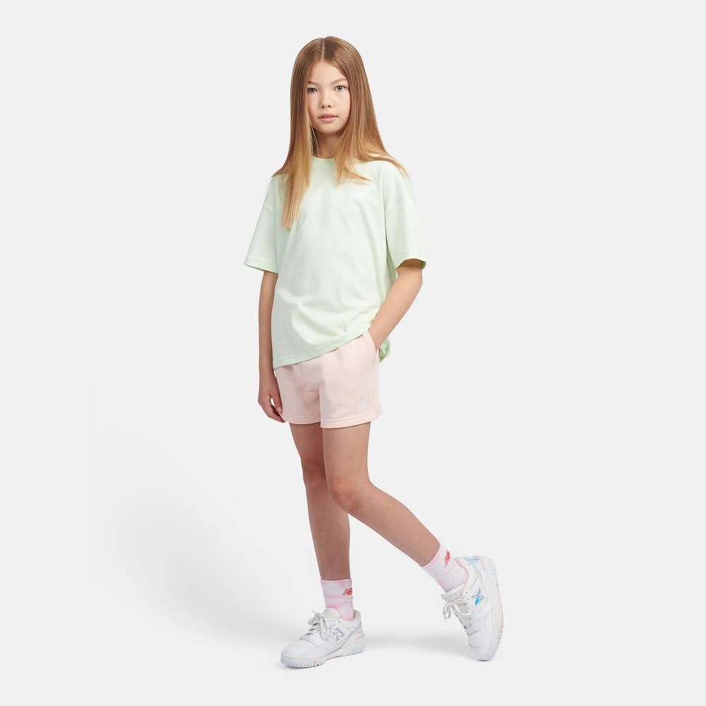 Koszulka dziecięca New Balance LAKG0001MEW - miętowa