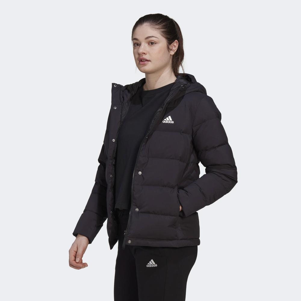 Kurtka adidas Helionic Hooded Down HG8747 - czarna