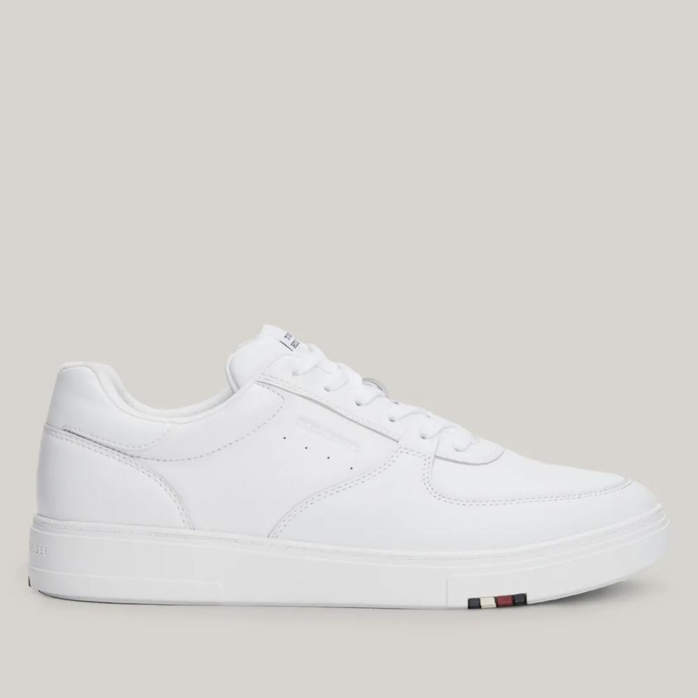 Buty Tommy Hilfiger Modern Leather Trainers FM0FM04941-YBS - białe