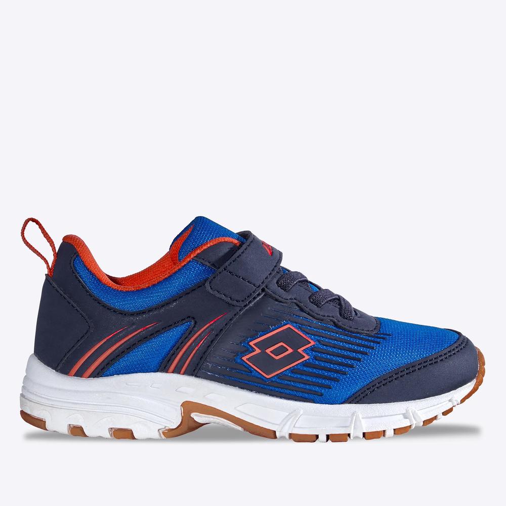 Buty dziecięce Lotto Hatush 2601540K-5927 - niebieskie