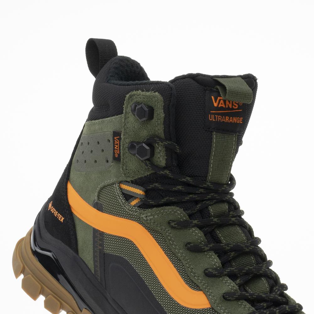 Buty Vans UltraRange EXO Hi Gore-Tex MTE-3 VN0A5JHXBIQ - zielono-czarne