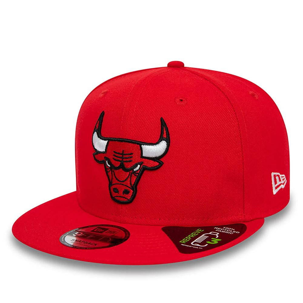 Czapka New Era 9Fifty Repreve Chicago Bulls 60435185 - czerwona