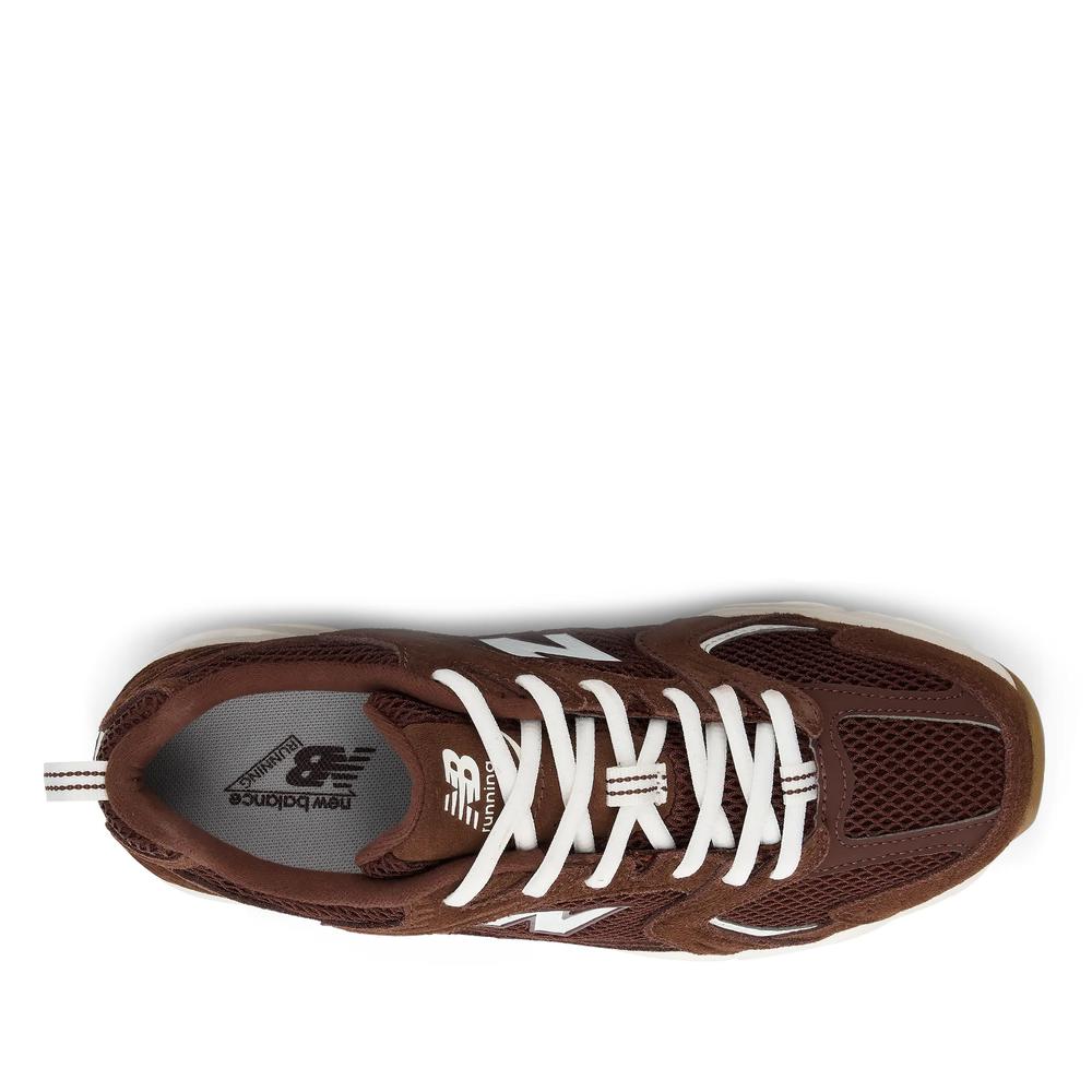 Buty unisex New Balance U530SCW - brązowe